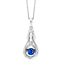 Sterling Silver Gemstone Pendant