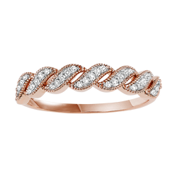 14K Rose Gold Mixable Ring