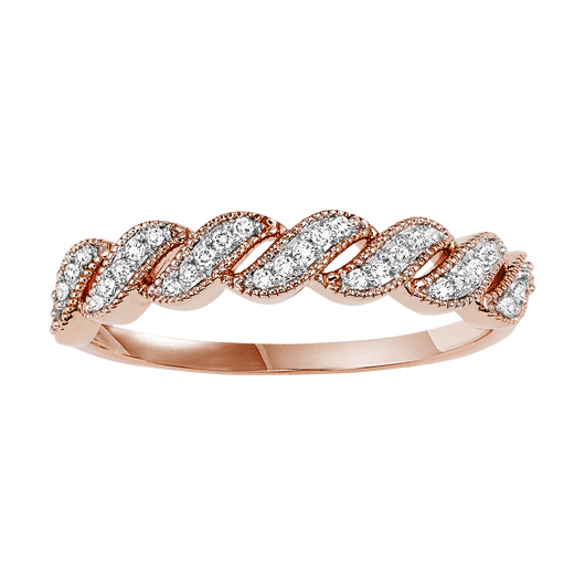 14K Rose Gold Mixable Ring