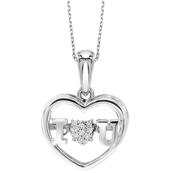 Gold Diamond ROL Pendant - ROL1240