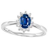 Lady Di Colorstone Ensemble Rings