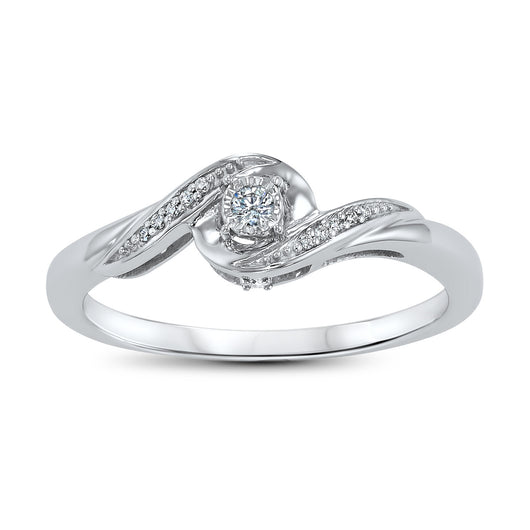 10KW Diamond Pledge Ring