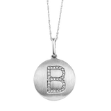 10K Diamond Alphabet Charm